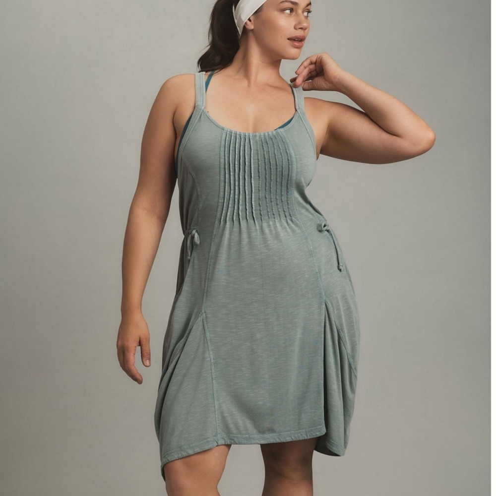 Anthropologie Light Blue Dress